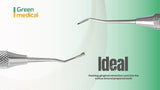 45 Degree Circlet Cord Packer Plain Dental Gingival Surgical Instrument