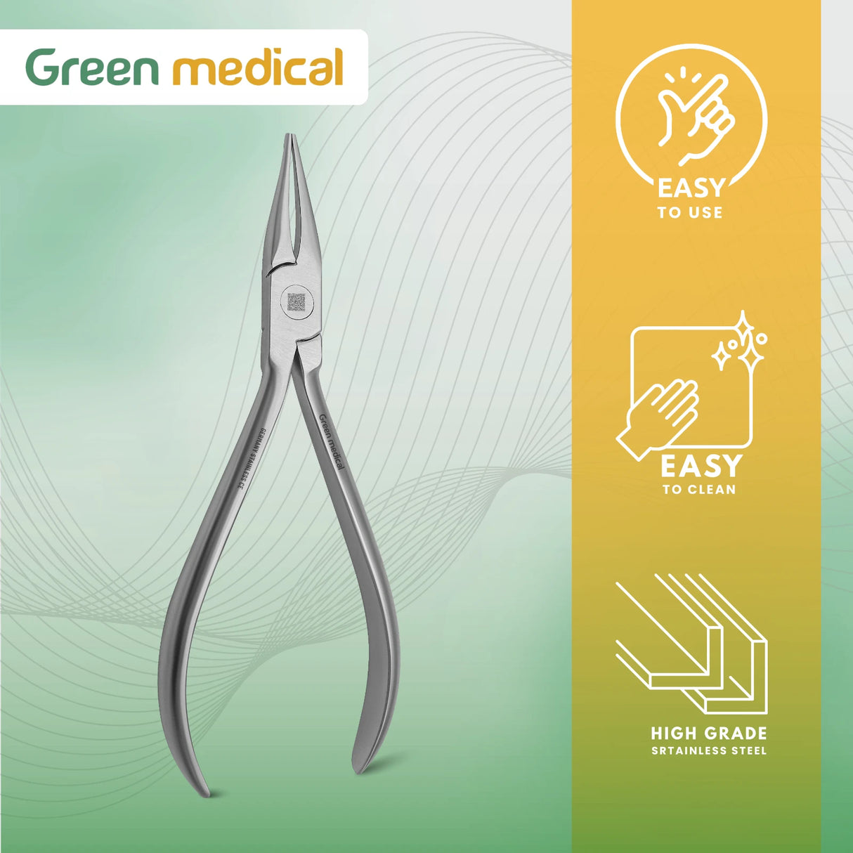 110 how plier, straight Orthodontic Wire Bending Dental Instrument German Grade