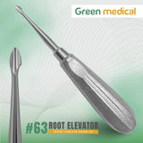DENTAL TOOTH SURGERY SPADE CONCAVE SHARP TIP ROOT ELEVATOR #63 German Grade