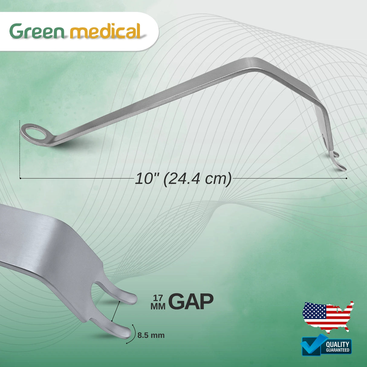Wide PCL Retractor Orthopedic Knee Surgery Stainless Steel Instrument