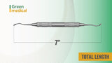 Dental Periodontal Chisel 36/37 Rhodes Back-Action Dental Lab Instruments