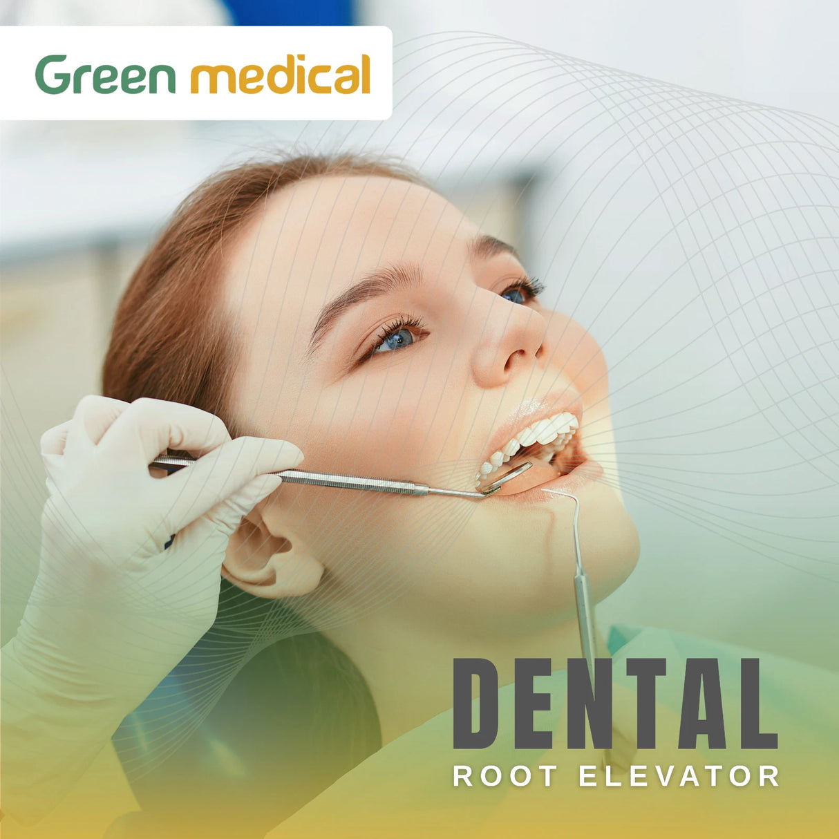 Dental Apical Root Elevators #77 Periodontal Tooth Extraction German Grade