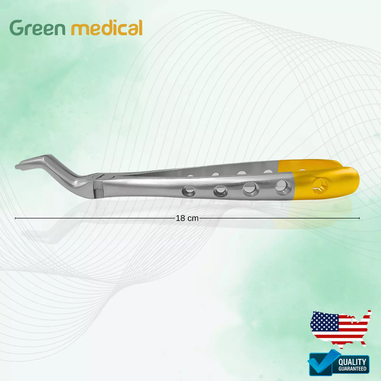 DENTAL EXTRACTION FORCEPS F-20 UPPER PREMOLAR 1ST & 2ND MOLARS