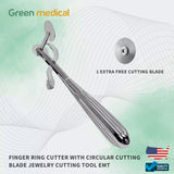 Stainless Steel Ring Cutter Superior Jewelry Making Cutting Blade Pliers Premium