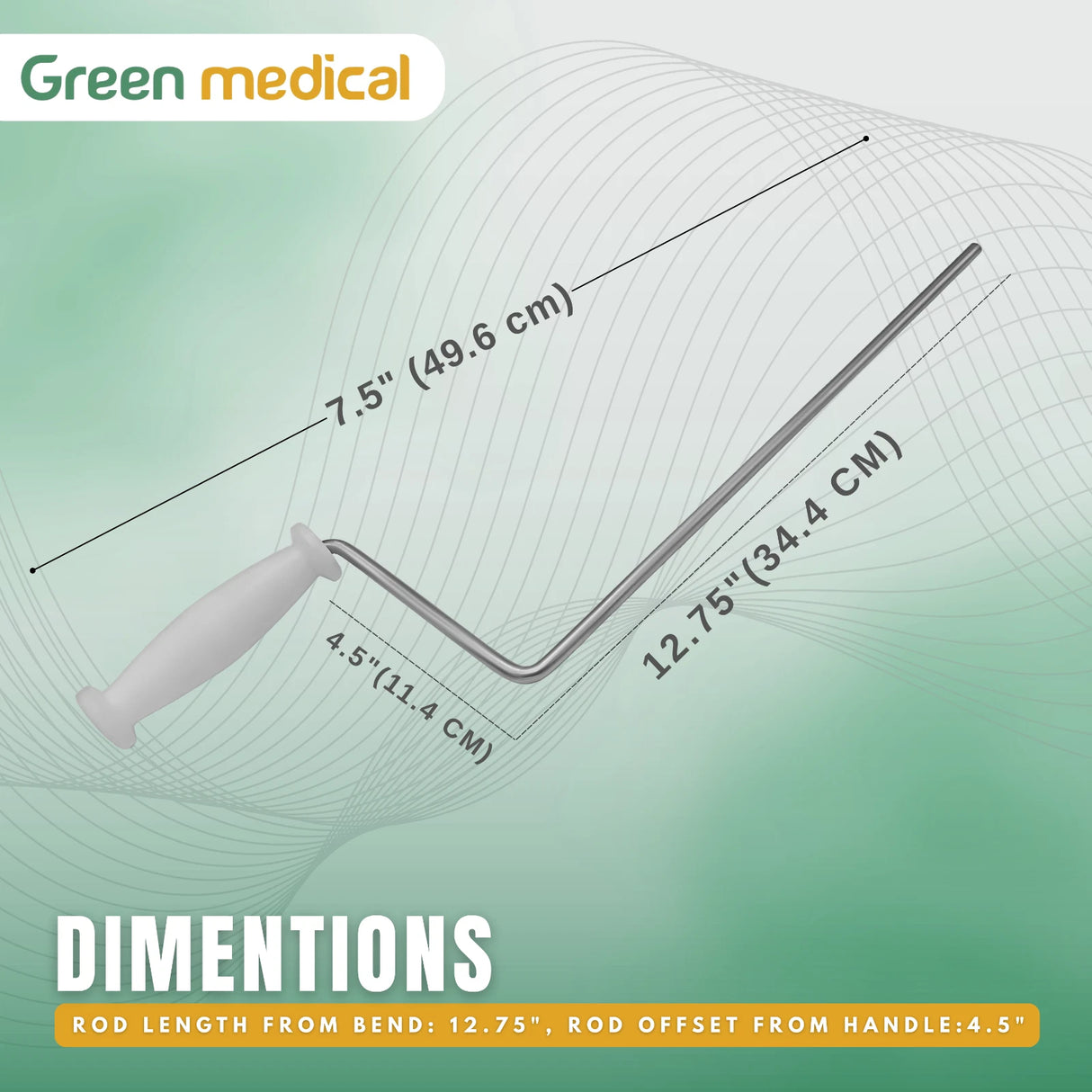Upward Bent Handle Distal Femur Distractor Orthopedic External Fixation Tools