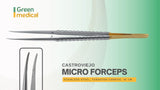 Micro Surgery Set Green Medical Surgical Instruments German Grade Stainless Steel