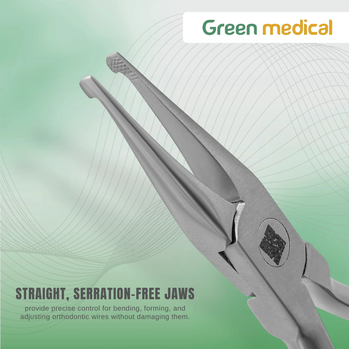 110 how plier, straight Orthodontic Wire Bending Dental Instrument German Grade