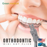 Mini Dot Dimple Dental Aligner Plier Orthodontic Retainer Clear Braces Orthodontic Instruments