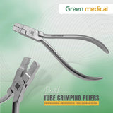 Dental Tube Crimping Pliers Professional Orthodontic Tool German Grade