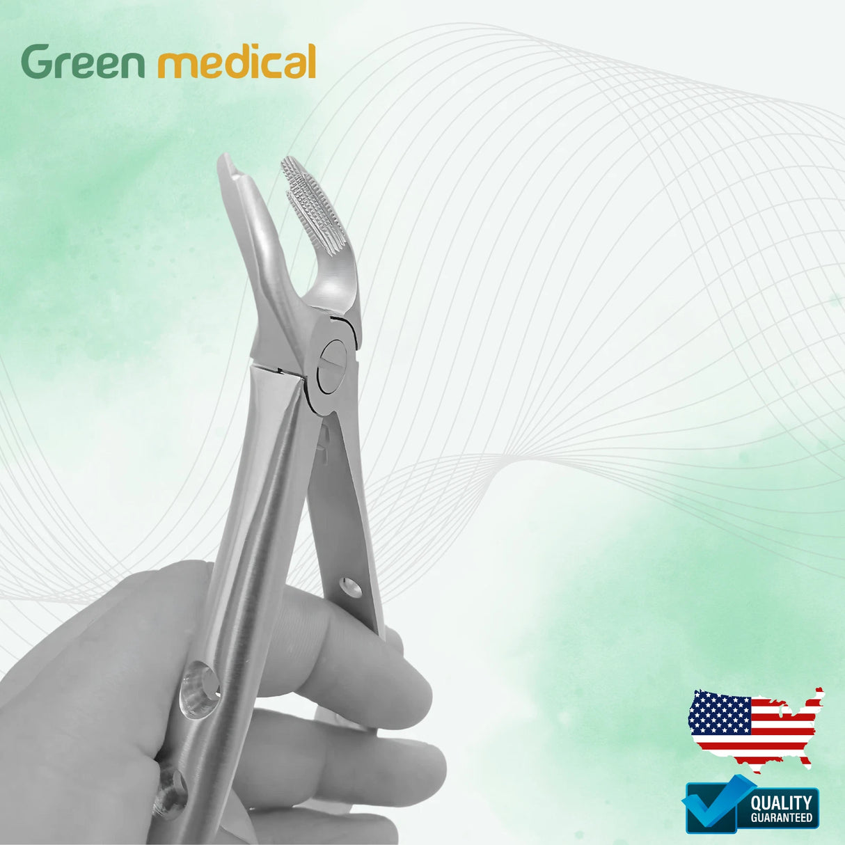 UNIVERSAL F2 DENTAL EXTRACTION FORCEPS TOOTH EXTRACTING LOWER ATRAUMATIC FORCEPS