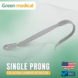 Collateral Ligament Retractor Single Prong – Orthopedic Surgical Instrument