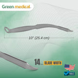 Ortholucent Narrow Hohmann Retractor Surgical Orthopedic Instrument