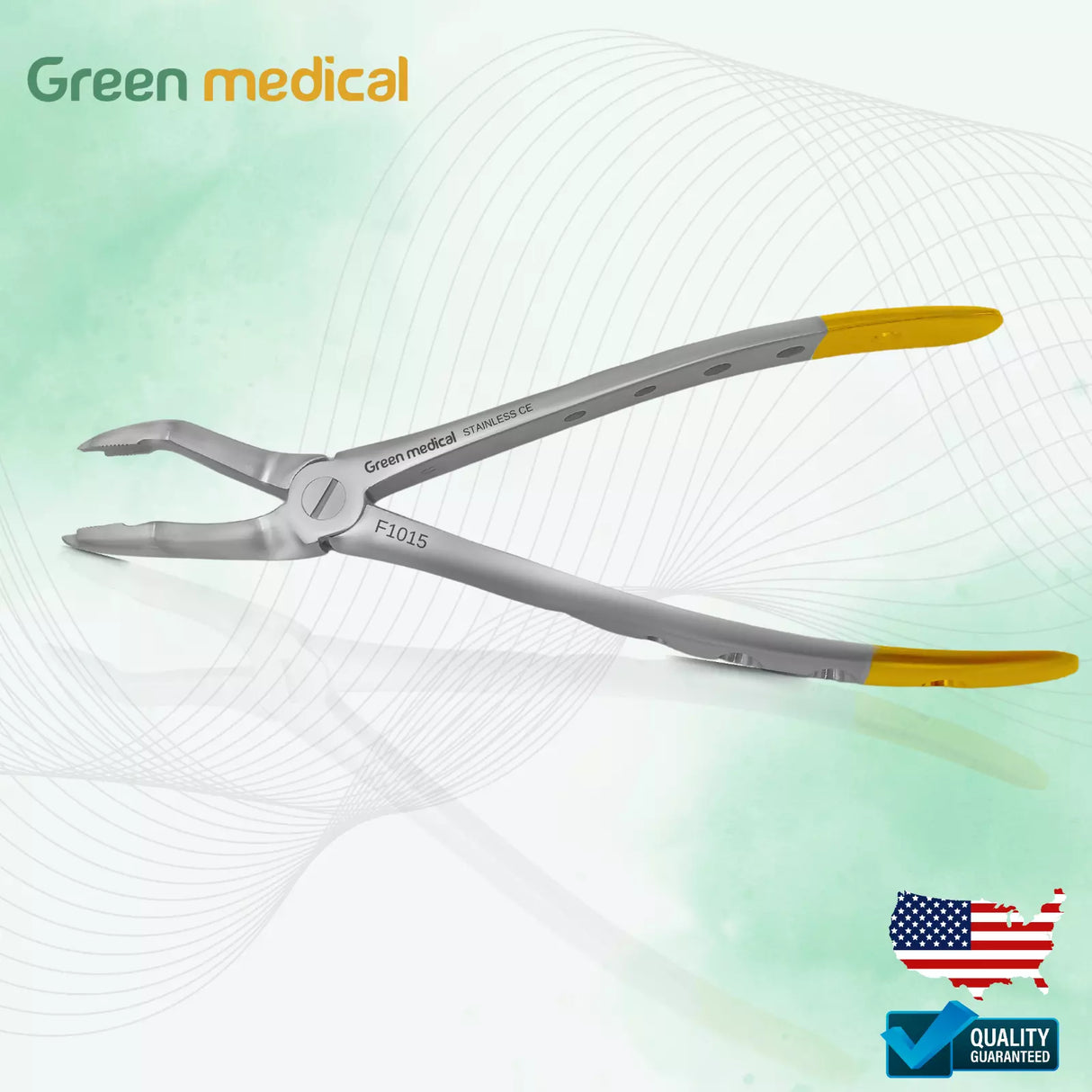 DENTAL EXTRACTION FORCEPS F-20 UPPER PREMOLAR 1ST & 2ND MOLARS