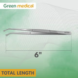 Microsurgical Corn Suture Forceps Premium Stainless Steel Surgical Instrument