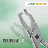 1 clear aligner pliers, maxillary Orthodontic Instrument for Upper Arch German Grade