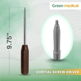 Cortical Screws 3.5mm Self Tapping + Screwdriver Orthopedic Veterinary