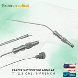 Frazier Suction Surgical Angular Tube 8fr, 13cm Diagnostic Instruments