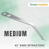 45° Knee Retractor – Surgical Instrument for General Knee Exposure & Retraction