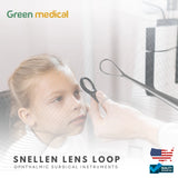 Kirby Lens Loop with Ergonomic Round Handle – Precision Eye Surgical Instrument for Cataract & Lens Removal