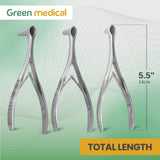 3 Pcs Vienna Nasal Speculum Set (Small, Medium, Large) ENT Surgical Instruments German Grade Stainless Steel