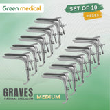 Graves Vaginal Speculum Medium OB/GYN Stainless Steel German Grade Surgical Instrument