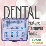 Dental Implant Fixture Removal Kit | Surgical Extraction Tool Set | Autoclavable
