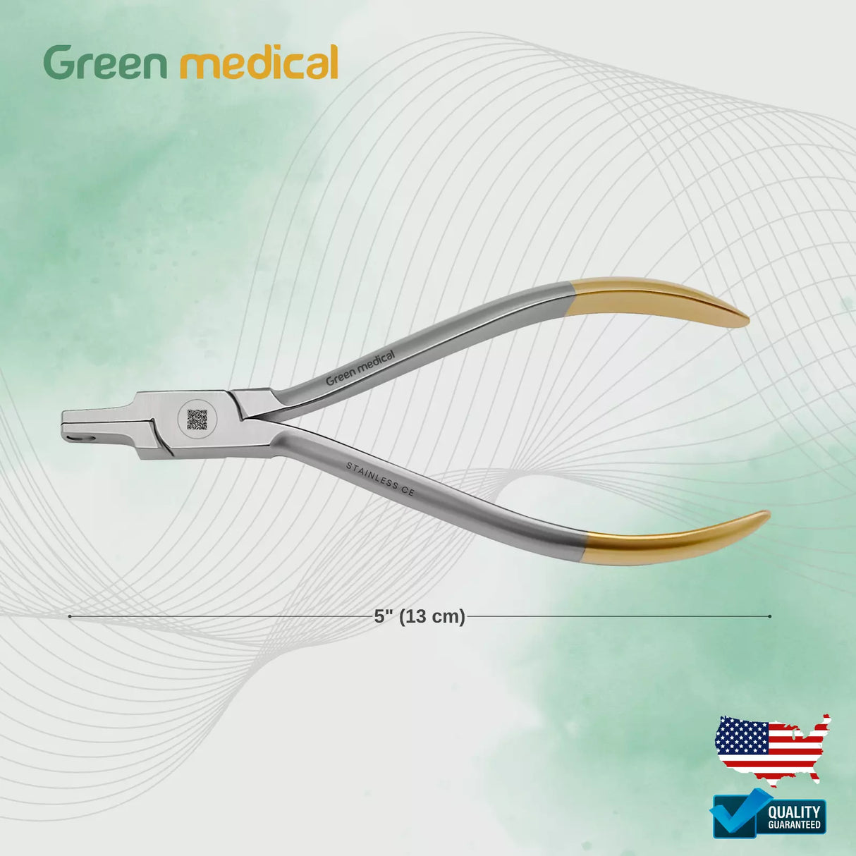 Orthodontic Punch Hole Plier Thermal Forming Retainer Clear Aligner Braces Plier