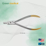 Orthodontic Punch Hole Plier Thermal Forming Retainer Clear Aligner Braces Plier
