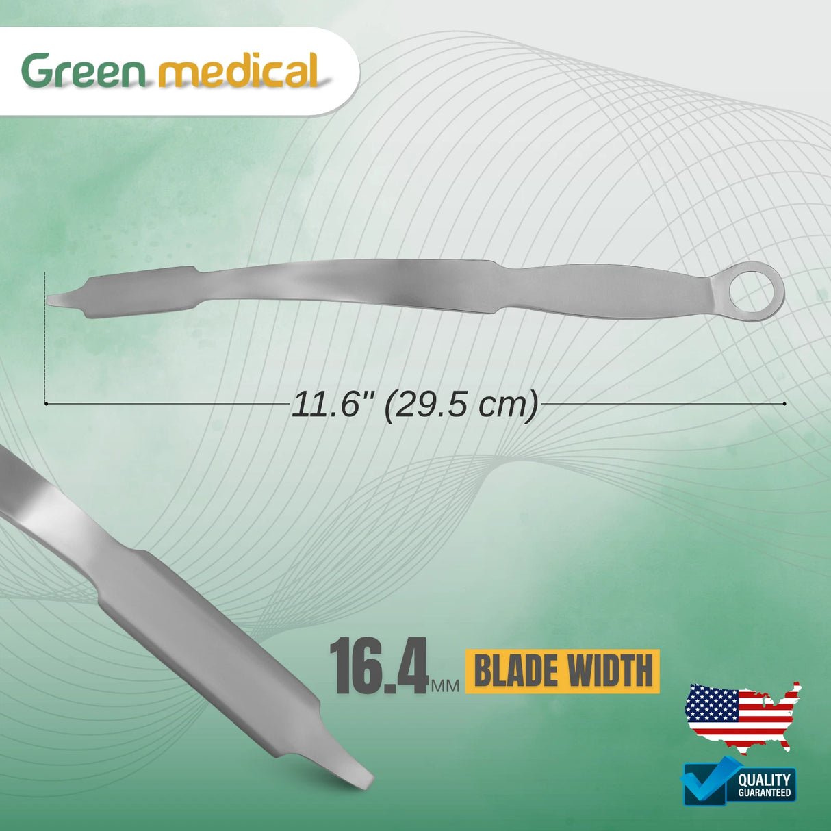 Extra Deep Narrow Hohmann Retractor Surgical Orthopedic Instrument German Grade