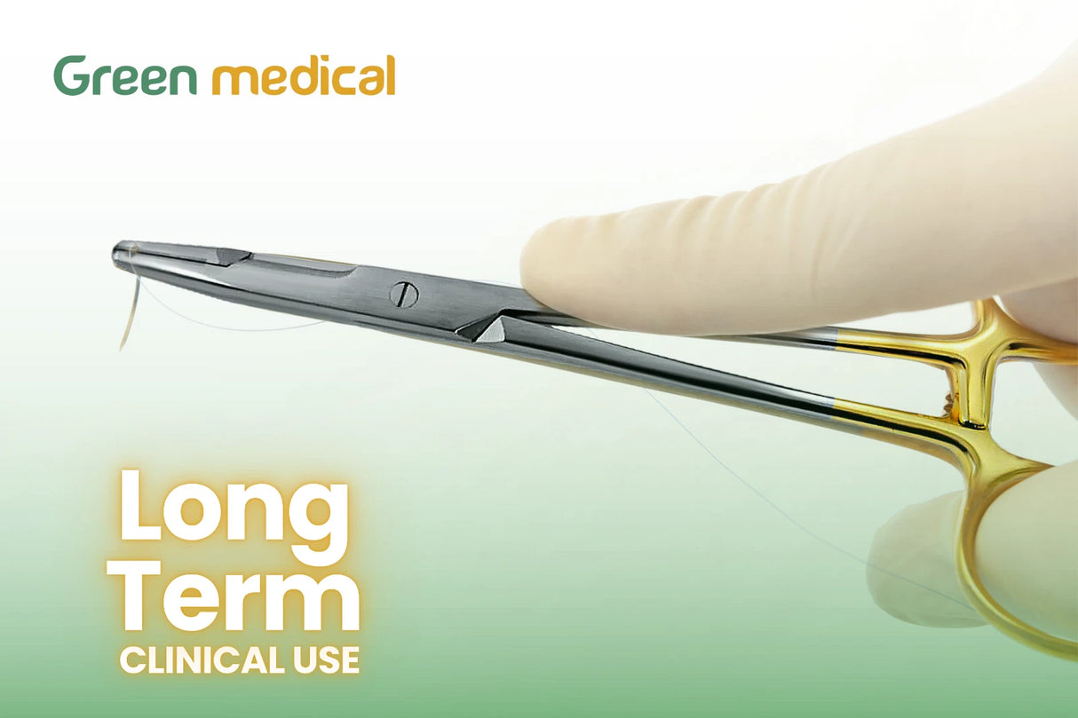 TC Olsen Hegar Needle Holder Tungsten Carbide Surgical Instrument 16cm
