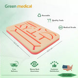 Medical Skin T-Bone Suture Practice Pad G3 Wound Simulated For Training Kit