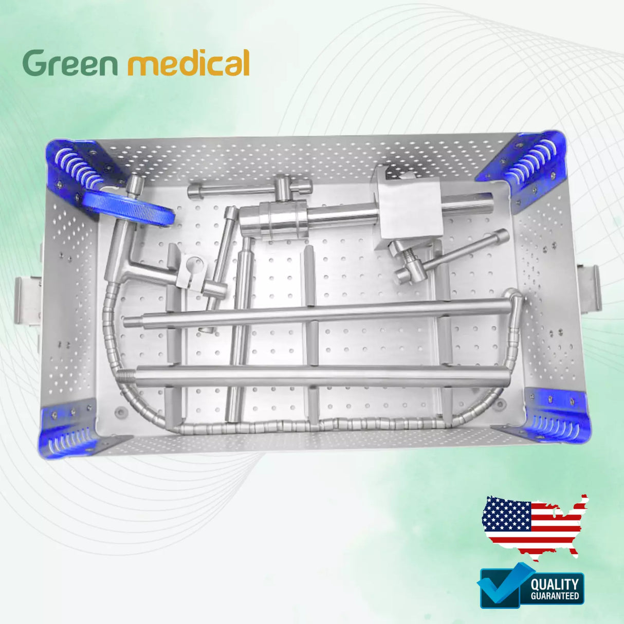 Mis Tubular Retractor Spine System Complete Set with Sterilize Box