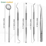 Professional Dental Oral Hygiene Kit 5 Tools Deep Cleaning Scaler Teeth Care Set
