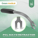 PCL Mayo Retractor with Ergonomic Handle – Ortho Surgical Instrument SS