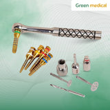 Dental Bone Expander Kit Sinus Lift With Saw Disks Surgical Implant Instruments
