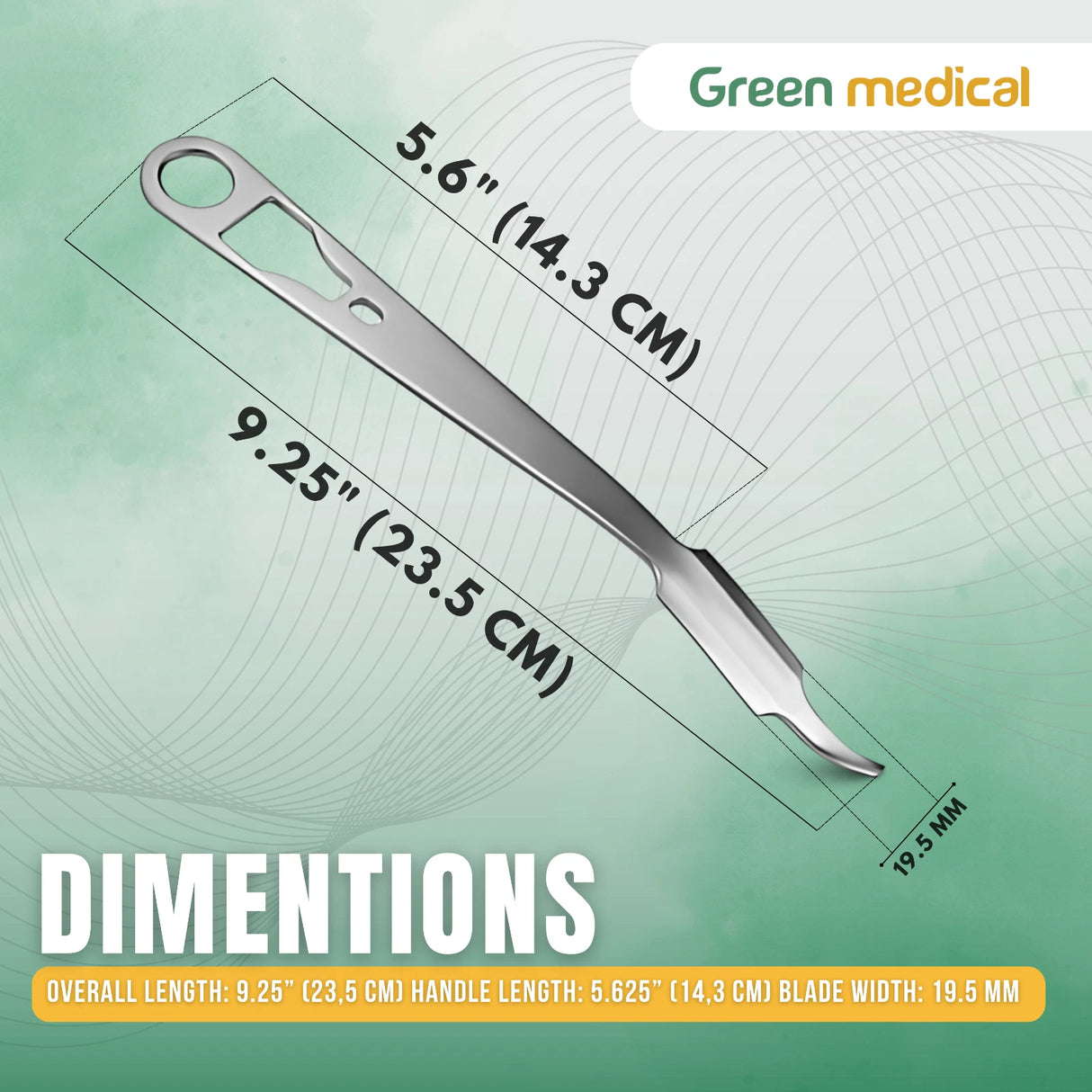 Goytia Stackable Hohmann Retractors – Standard Orthopedic Surgical Instrument