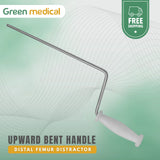 Upward Bent Handle Distal Femur Distractor Orthopedic External Fixation Tools