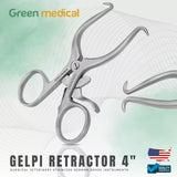 Pediatric Gelpi Retractor 4" for Orthopedic & Spinal Surgeries German Grade
