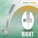 Right Modified TKA Retractor-Orthopedic Knee Surgery Instrument Stainless Steel