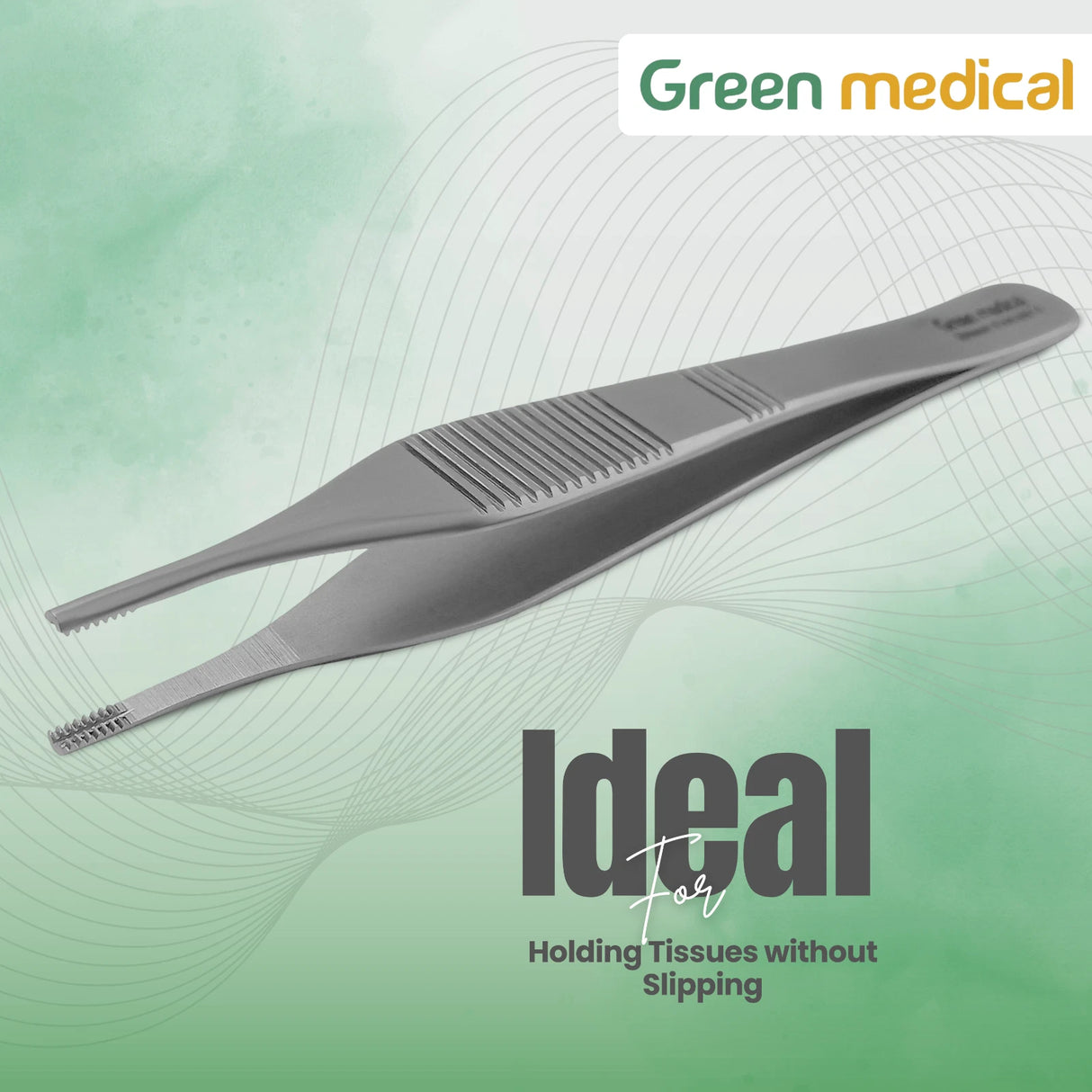 Adson Brown Tissue Forceps 4.75" ENT Surgical Instruments German Grade