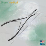Micro Friedman Bone Rongeur Curved Surgical Dental 1.3mm Jaw German Grade