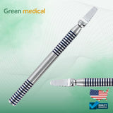 Precision Osteotome D-Shaped Spreader for Surgical Dentistry | Marked at 12mm, 15mm & 18mm for Accurate Bone Expansion