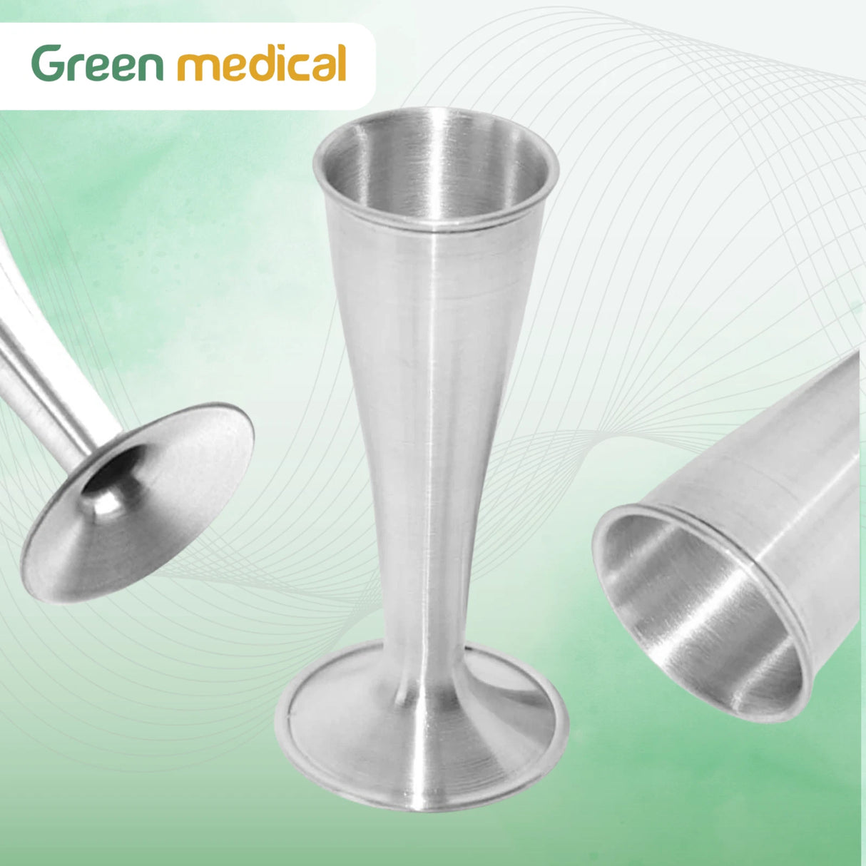 10 Pcs Pinard Fetal Stethoscope OB/GYN Aluminum Lightweight German Grade