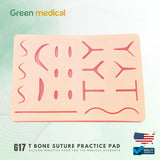 T BONE Skin Suture Practice Pad G17 For The Medical Students