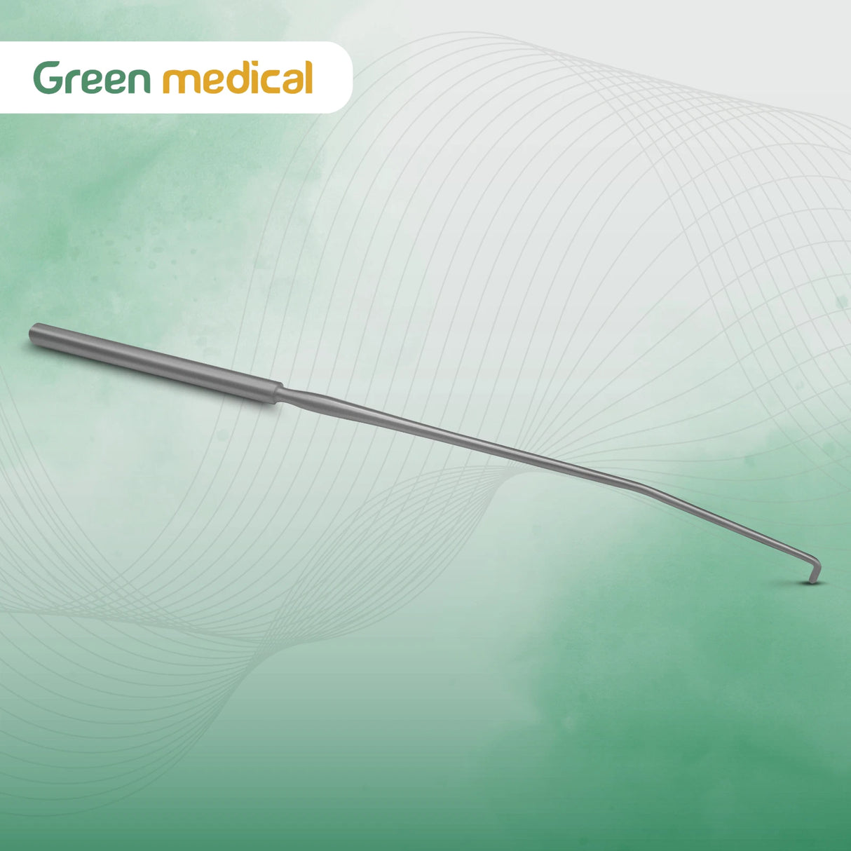 Dandy Nerve Hook 8" Left Angled – Premium German Stainless | Neurosurgical Instrument Tool