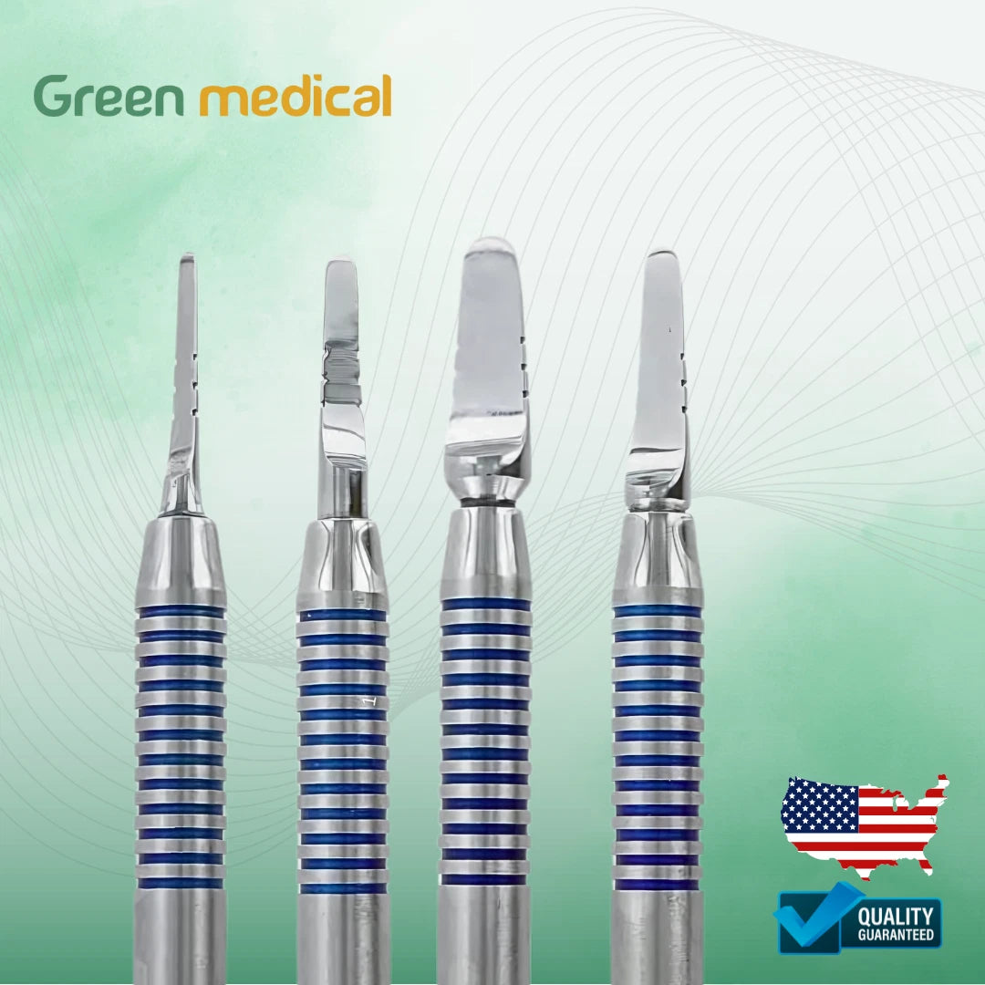 Precision Osteotome D-Shaped Spreader for Surgical Dentistry | Marked at 12mm, 15mm & 18mm for Accurate Bone Expansion