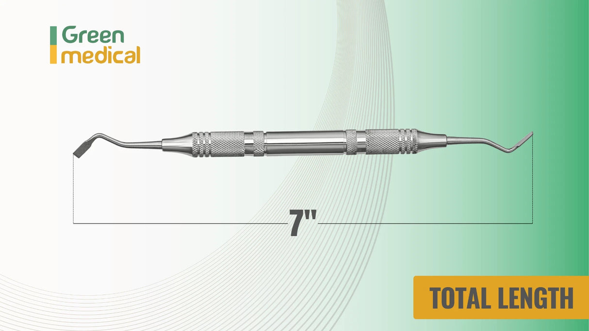 Double Ended Dental Crown Spreader , Thin Tips Stainless Steel German Grade
