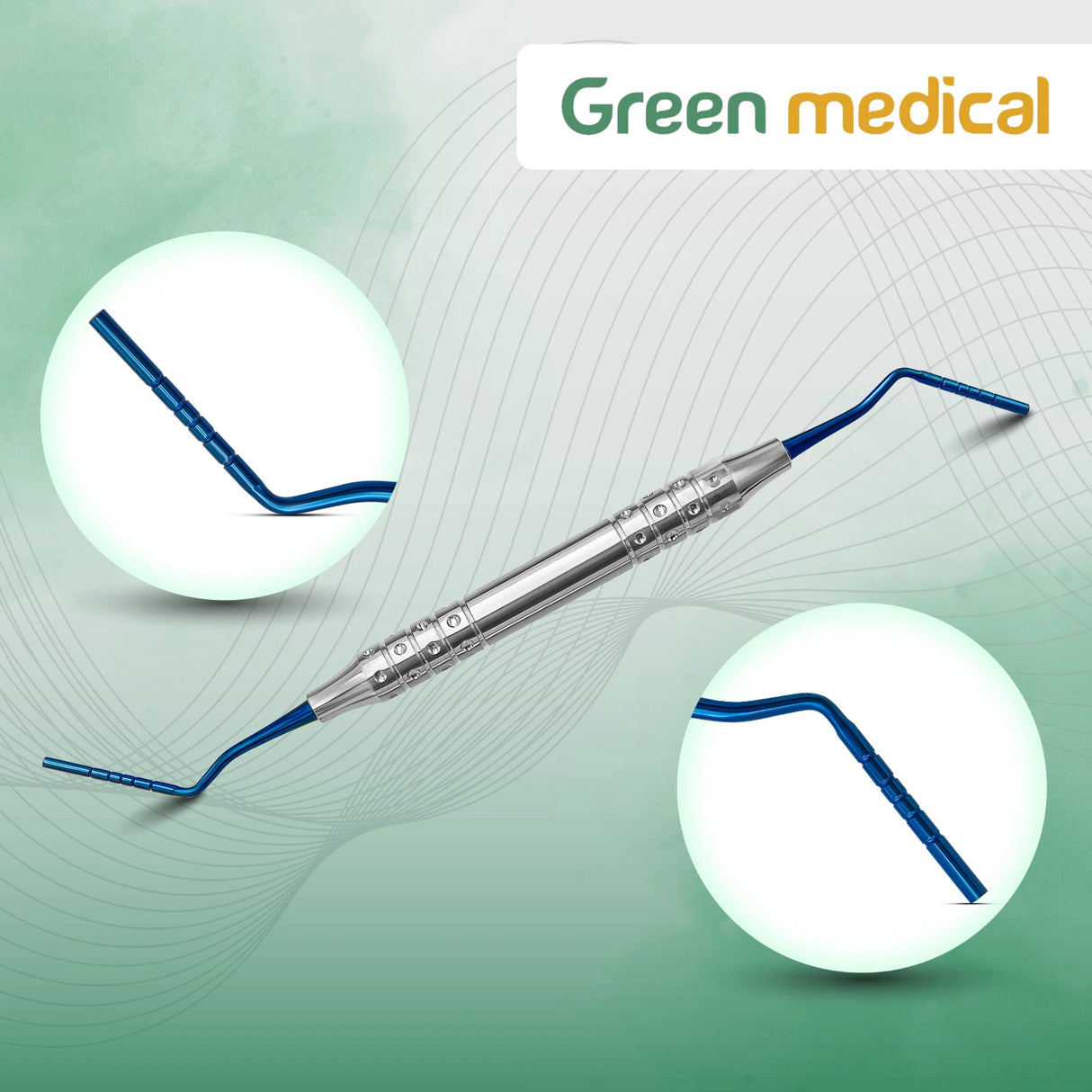Dental BONE GRAFT/PACKER SET Of 6 Grafting Plugger Scoop Instrument