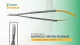 Micro Surgery Set Green Medical Surgical Instruments German Grade Stainless Steel