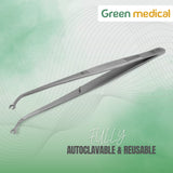 Microsurgical Corn Suture Forceps Premium Stainless Steel Surgical Instrument